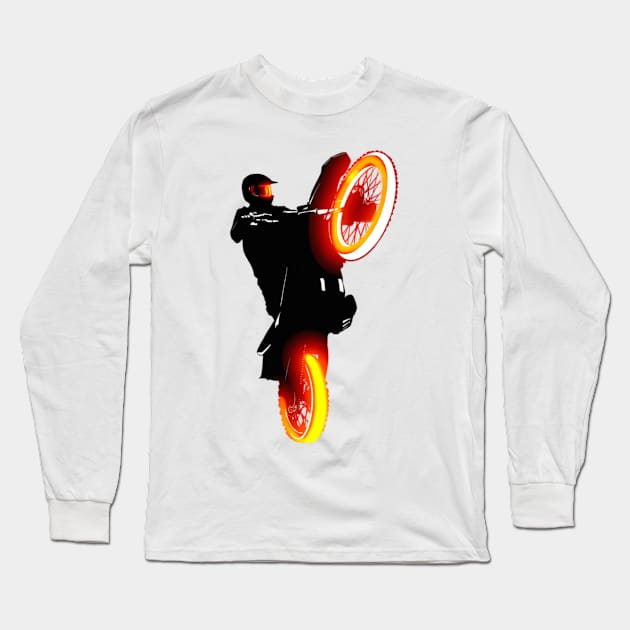 Risk Taker Stuntz Long Sleeve T-Shirt by Violent Ink